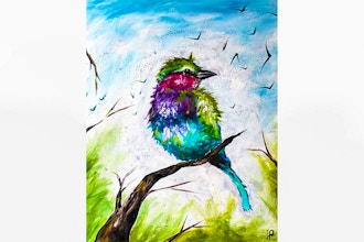 Paint Nite: Colorful Bird